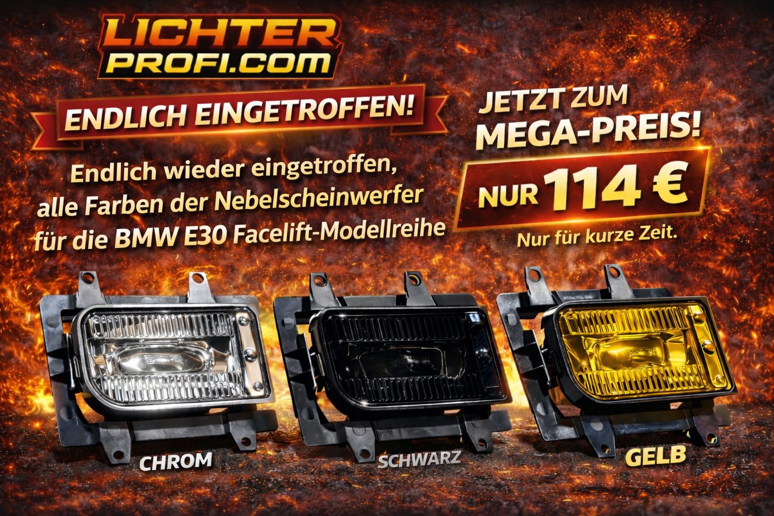 E30 BMW Nebelscheinwerfer