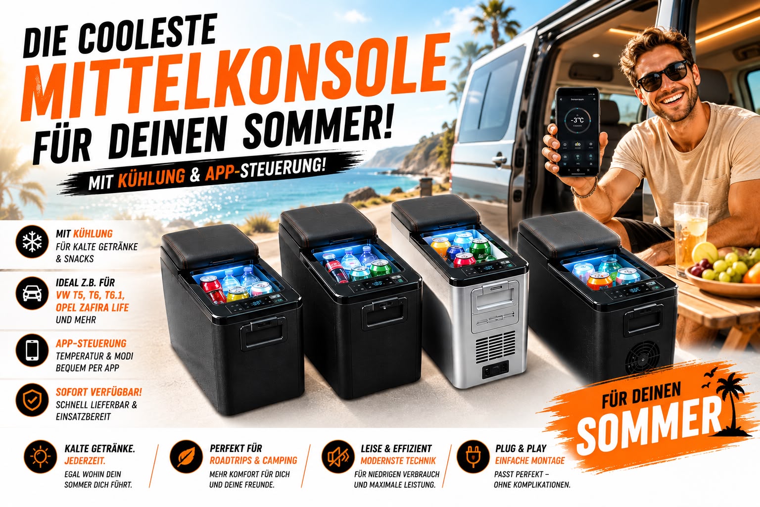 Die coolsten Mittelkonsolenodelle