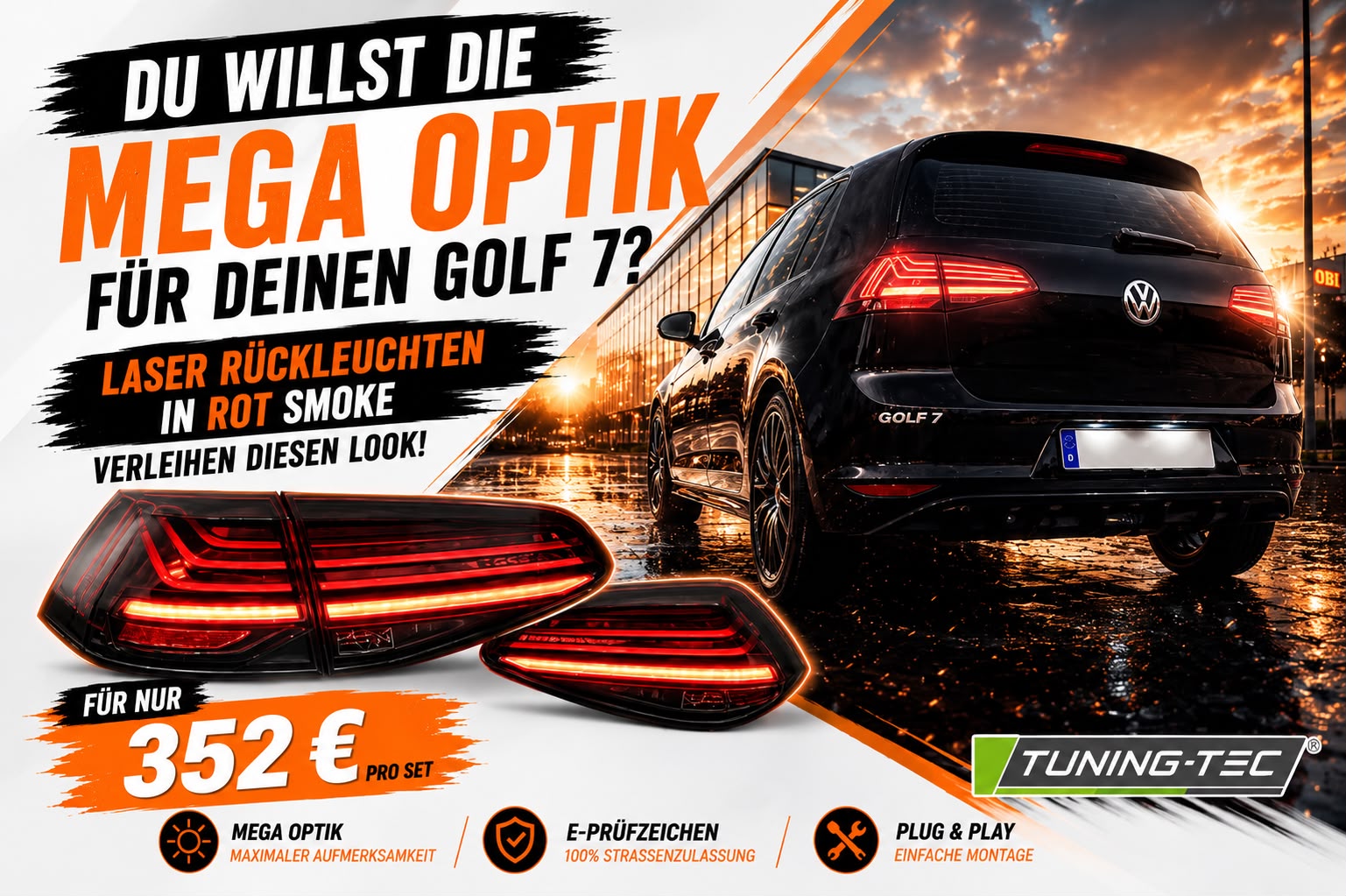 Angebot LED Rückleuchten Golf 7