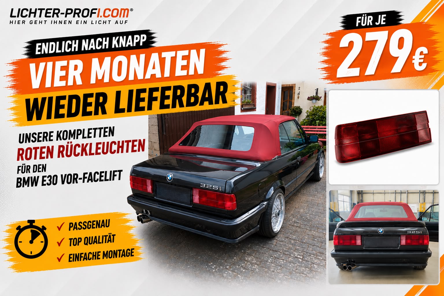 E30 Rückleuchten