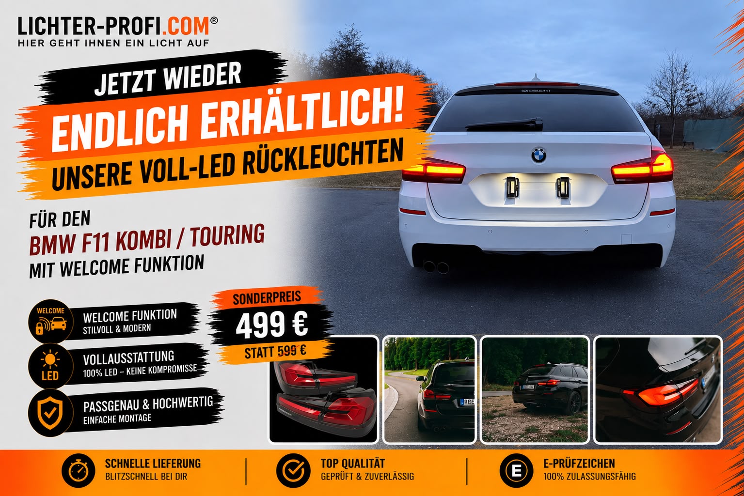 BMW F11 Rückleuchten