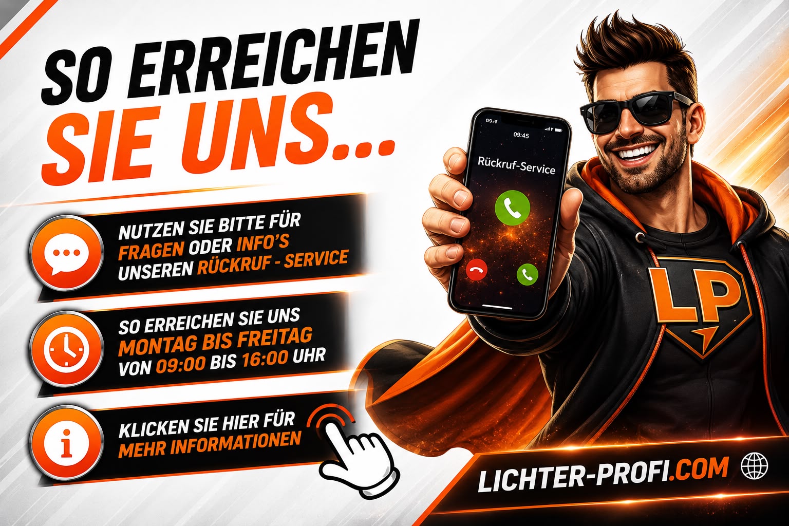 So erreichen Sie uns