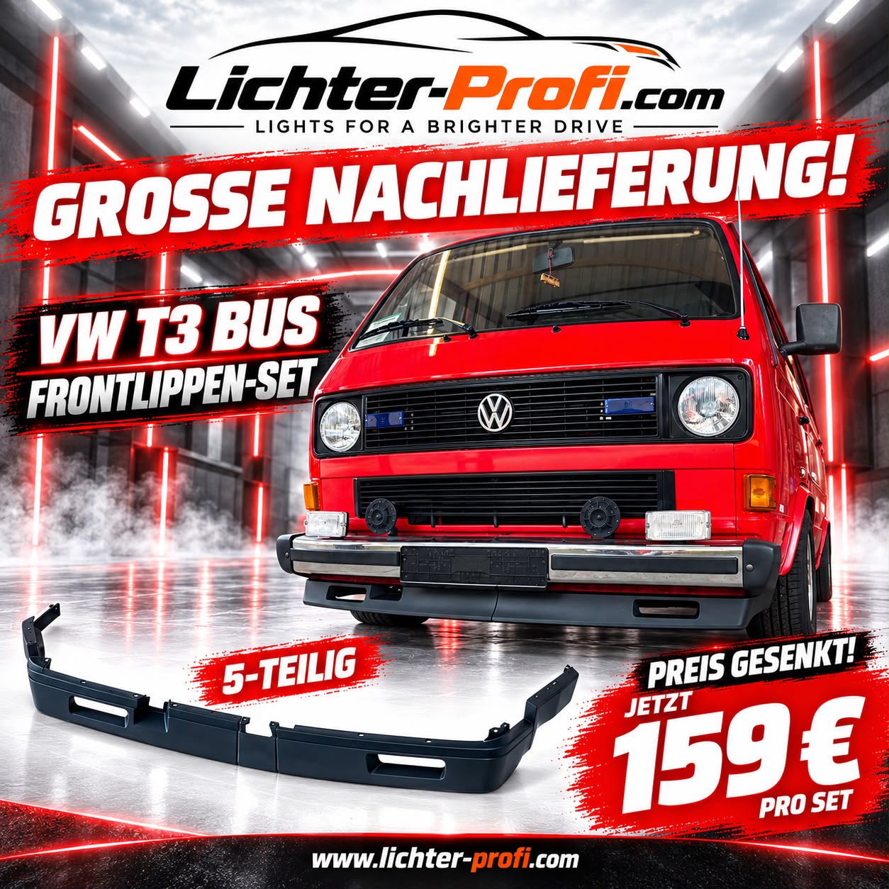 VW T3 Frontlippen-Set