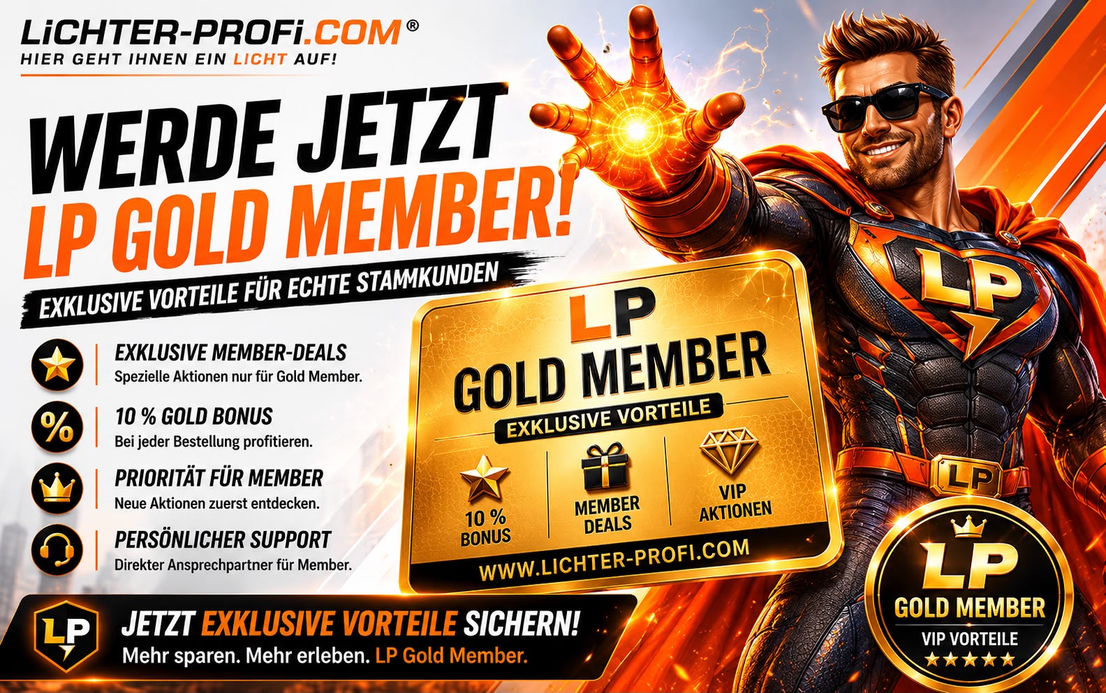 Unsere Gold Card