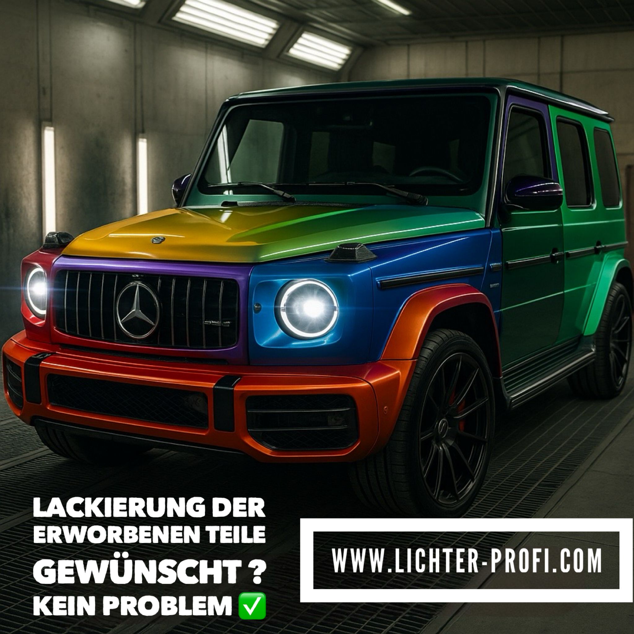 Lackierung & Einbau - zum Kontaktformular