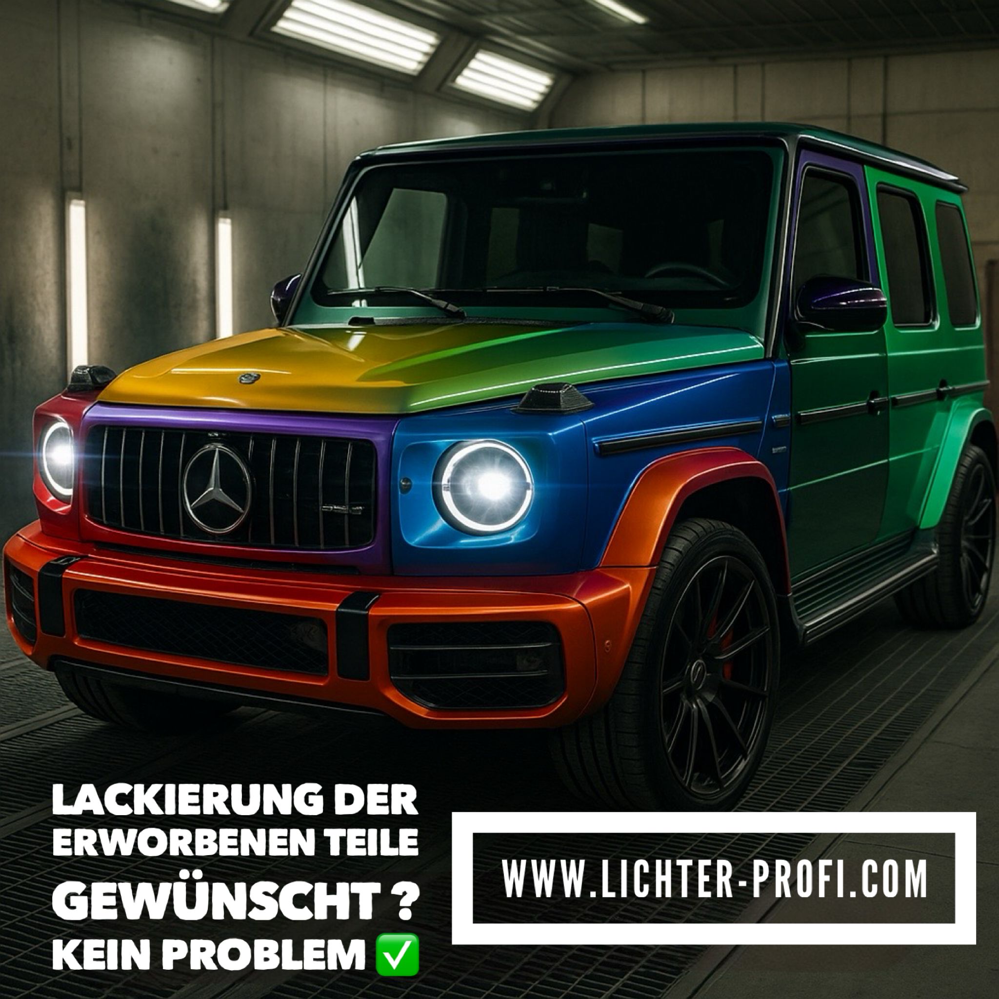Lackierung & Einbau - zum Kontaktformular