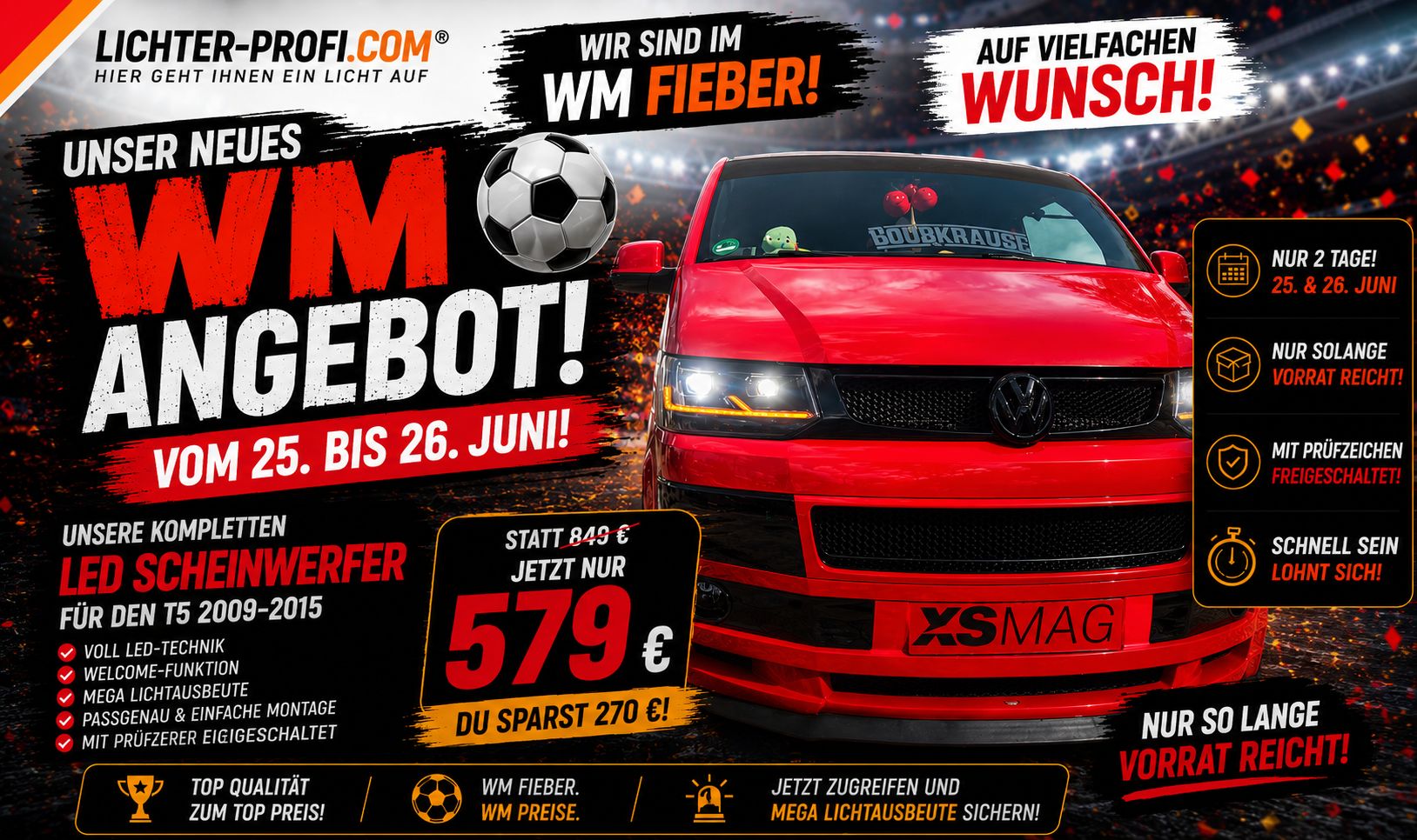 WM Tagesknaller