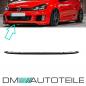Preview: Spoiler Ansatz Lippe vorne schwarz hochglanz unten passt für VW Golf 6 GTI GTD