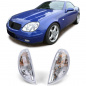 Preview: Upgrade Design Klarglas Frontblinker Set für Mercedes Benz SLK R170 96-04 chrom