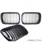 Preview: Satz 2x Kühlergrill Schwarz Matt Einzelsteg passend für BMW 3er E36 Facelift ab 1996-9999