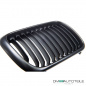 Preview: Satz 2x Kühlergrill Schwarz Matt Einzelsteg passend für BMW 3er E36 Facelift ab 1996-9999