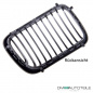 Preview: Satz 2x Kühlergrill Schwarz Matt Einzelsteg passend für BMW 3er E36 Facelift ab 1996-9999