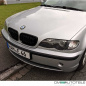 Preview: Kühlergrill Schwarz Glanz Doppelsteg passt für BMW E46 Limo Touring 01-05 auch M