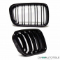 Preview: SET Kühlergrill Schwarz GLANZ Doppelsteg passt für BMW 3er E46 Limo Touring bj 98-01
