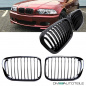 Preview: Kühlergrill Performance hochglanz schwarz passt für BMW E46 Limousine Touring VFL ab 1998-2001