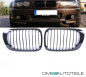 Preview: Set Sport Kühlergrill Einzelsteg Performance schwarz glanz passt für BMW 3er E46 Coupe Cabriolet Baujahr 1999-2003