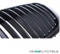 Preview: Set Sport Kühlergrill Einzelsteg Performance schwarz glanz passt für BMW 3er E46 Coupe Cabriolet Baujahr 1999-2003