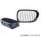 Preview: Set Sport Kühlergrill Einzelsteg Performance schwarz glanz passt für BMW 3er E46 Coupe Cabriolet Baujahr 1999-2003