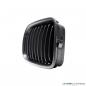 Preview: SATZ 2x Kühlergrill Schwarz Matt passend für BMW E46 Limo Touring 98-01