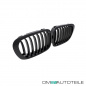 Preview: 2x Kühlergrill Einzelsteg Grill Schwarz Matt SET passt für BMW 3er E46 Coupe Cabrio 99-03