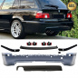 Preview: TOURING Heck Stoßstange hinten für PDC+Diffusor passt für BMW E39 nicht M Paket