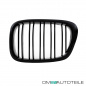 Preview: 2x Grill Kühlergrill Schwarz Hochglanz Doppelsteg passend für BMW 5er E39 + M M5