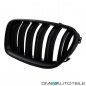 Preview: 2x Kühlergrill Grill Schwarz MATT Doppelsteg passend für BMW F10 F11 auch M M5