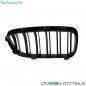 Preview: 2x Kühlergrill Grill Schwarz MATT Doppelsteg passend für BMW F10 F11 auch M M5
