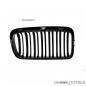 Preview: SET Doppelsteg Kühlergrill Schwarz GLANZ Performance passt für BMW 7er E38 94-02