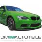 Preview: SET Doppelsteg Kühlergrill Schwarz GLANZ passt für BMW 3er E92 E93 06-10 + M M3
