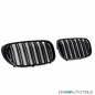 Preview: Doppelsteg Kühlergrill Schwarz GLANZ Performance passt für BMW 7er G11 G12 2014