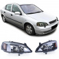 Preview: Xenon Klarglas Scheinwerfer Set für Opel Astra G 97-04 schwarz