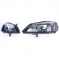 Preview: Xenon Klarglas Scheinwerfer Set für Opel Astra G 97-04 schwarz