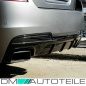 Preview: Sport -Performance Spoiler + Diffusor + Ansätze Schwarz Matt passt für BMW 5er F10 F11 M-Paket M550 +ABE