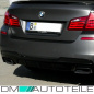 Preview: Sport -Performance Spoiler + Diffusor + Ansätze Schwarz Matt passt für BMW 5er F10 F11 M-Paket M550 +ABE