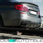 Preview: Sport -Performance Spoiler + Diffusor + Ansätze Schwarz Matt passt für BMW 5er F10 F11 M-Paket M550 +ABE