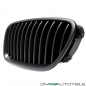 Preview: 2x Kühlergrill Grill Schwarz Matt Seidenmatt passend für BMW F10 F11 auch M M5
