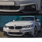 Preview: Performance Design Frontspoiler Lippe für BMW 4er F32 / F33 / F36 13-18 schwarz matt mit ABE