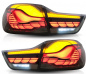 Preview: Voll LED Upgrade Design Rückleuchten für BMW 4er F33/F33/F36 13-21 schwarz/rauch in OLED Technik mit dynamischem Blinker