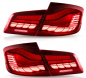Preview: Voll LED Upgrade Design Rückleuchten für BMW 5er F10 Lim. 10-16 rot in OLED Technik mit dynamischem Blinker