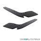 Preview: Set ABS Spoiler Flaps Stoßstange hinten Leisten Performance Schwarz Glanz + ABE passt für BMW 3er F30 F31 M-Paket