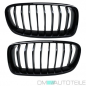 Preview: Satz Kühlergrill Schwarz Glanz Sport-Performance passend für BMW 3er F30 F31 bj 11-19