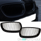 Preview: SET 2x Kühlergrill Sport-Performance Schwarz Glanz passend für BMW 3er E92 E93+ M3 M