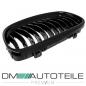 Preview: SET Kühlergrill Schwarz Hochglanz passend für BMW 3er E90 E91 LCI bj. 08-11 FACELIFT