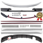 Preview: SET Sport-Performance Frontspoiler + Ansätze + Diffusor + Heckspoiler passend für BMW F30 mit M-Paket