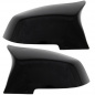 Preview: Upgrade Design Spiegelkappen / Gehäuse für BMW 1er F20/F21/ 2er F22/F23 / 3er F30/F31 / Hochglanz schwarz