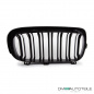 Preview: 2x Kühlergrill SET Schwarz Glanz Doppelsteg passend für BMW X5 F15 +X6 F16 13-17