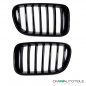 Preview: Set Sport Performance Kühlergrill schwarz Glanz BMW X3 F25 Bj 10-14