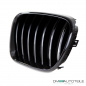 Preview: Set Sport Performance Kühlergrill schwarz Glanz BMW X3 F25 Bj 10-14