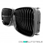 Preview: 2x Kühlergrill Performance Schwarz Glanz SATZ passend für BMW 1er E87 E82 E88 Bj 07-11